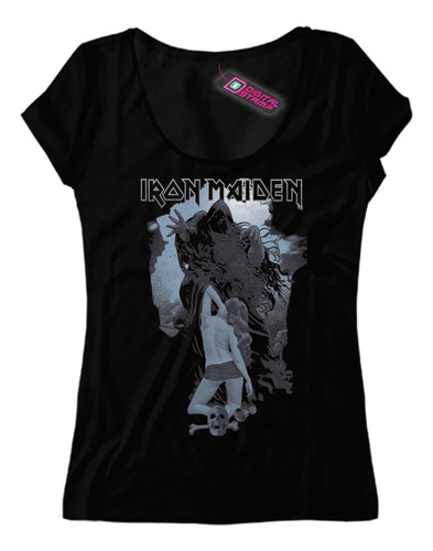 Remera Mujer Iron Maiden Heavy Metal Rp166 Dtg