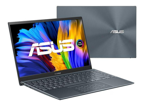 Notebook - Asus Ux325ja-kg302w I5-1035g1 1.00ghz 8gb 256gb Ssd Intel Hd Graphics Windows 11 Home Zenbook 13,3" Polegadas
