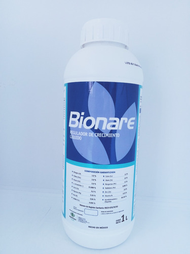 1 Lt Bionare Nutriente Foliar Aminoacidos Vitaminas