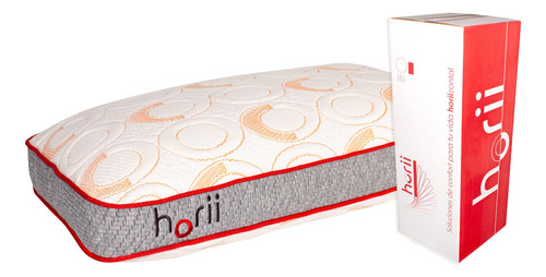 Almohada Horii Life Pro Color Naranja/Blanco