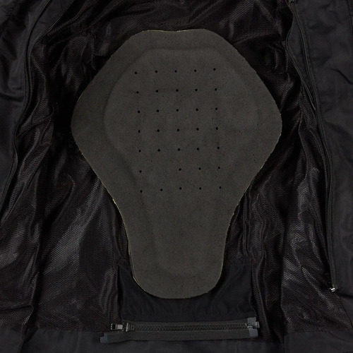 Imagen 6 de 9 de Campera Moto 4s Cordura Nine To One Negr/fluor Rolling