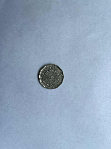 Primera Moneda Patria 25 Pesos 1966 Imantada (Usado)