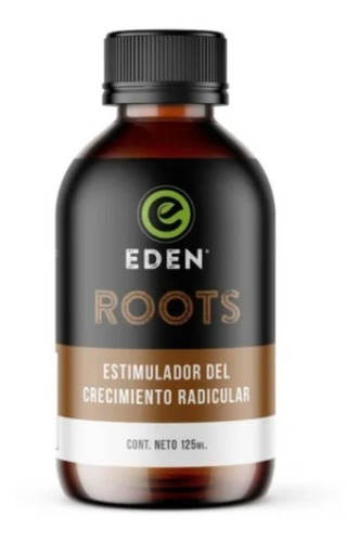 Fertilizante Eden Roots Estimulador De Raíces 125 Ml.