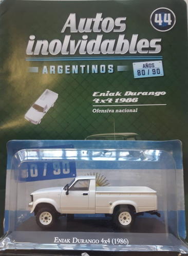 Auto Coleccion Inolvidables Eniak Durango 4x4 1986