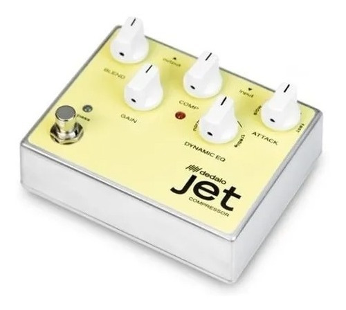 Pedal Compresor Guitarra True Bypass Dedalo Jet1 Bajo Ruido