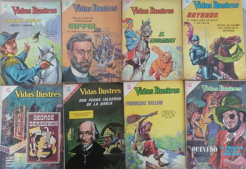 37 Ejemplares De Vidas Ilustres De Los Años 1964 A 1966