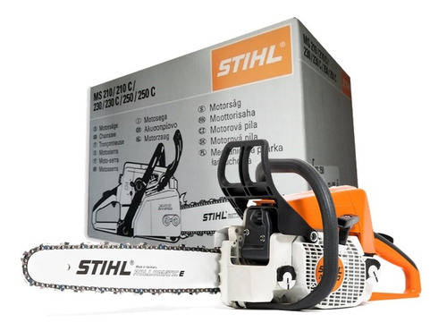 Motosierra Stihl Nafta Ms210 35cc Vaina 40cm 1 Año Gtia