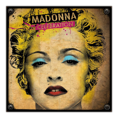 #11 - Cuadro Decorativo Vintage / Madonna - Celebration!