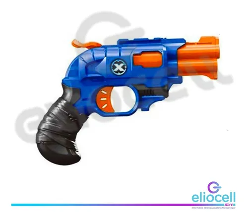 Pistola Arma Hero Firestrike Shooting Elite Agente 8 Dardos