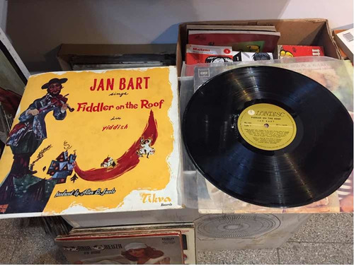  Jan Bart - Fiddler On The Roof In Yiddish - Lp Vinilo 1964