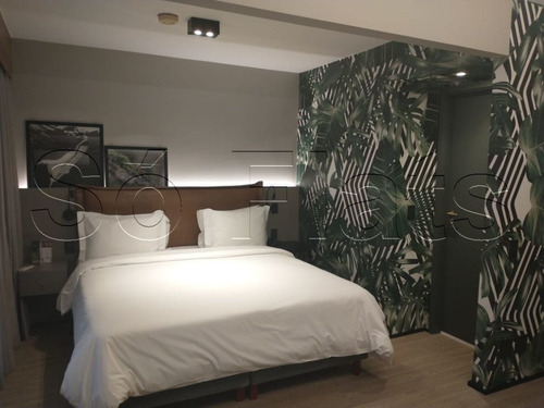 Imagem 6 de 15 de Flat No Itaim Bibi No Pool ***the Capital Flat *** - Sf702