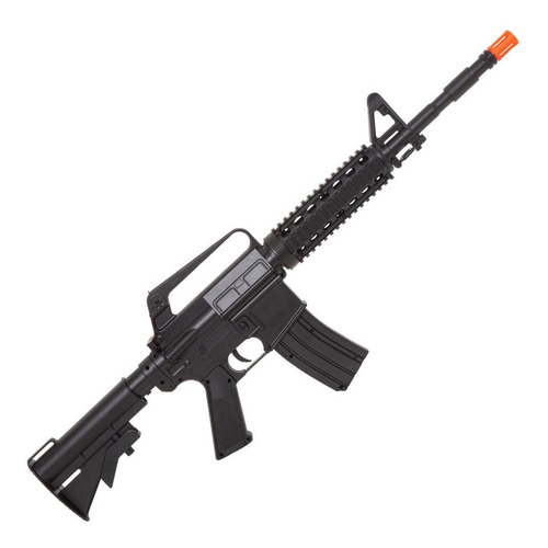 Rifle Airsoft Fuzil 6mm M16 Ris Mola Spring Tipo Famas