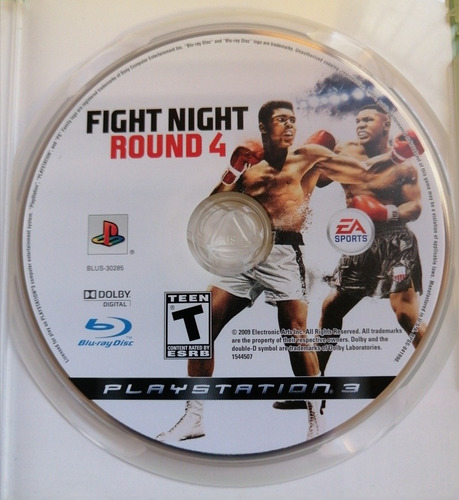 Videojuego Juego Fight Night Round 4 Para Playstation 3 Ps3