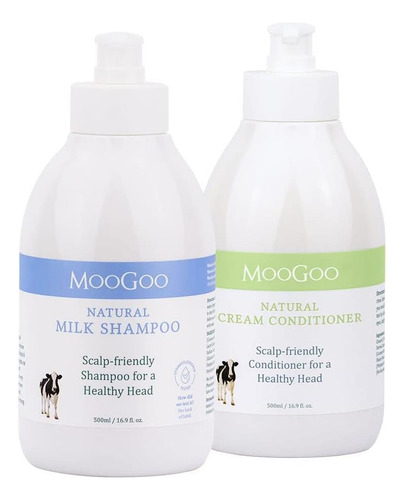 Shampoo De Leite Natural Moogoo E Condicionador De Creme - F