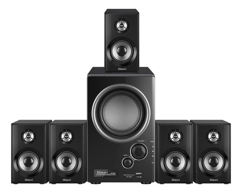 Sistema De Sonido Envolvente Elimavi 51 Con 55 Sistema De