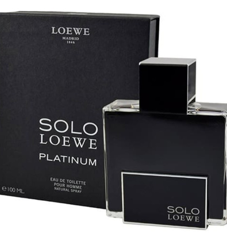 Solo Loewe Platinum Eau De Toilette 100ml