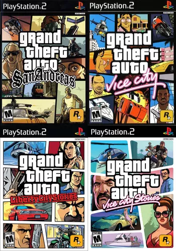 Grand Theft Auto: Liberty City Stories P/ Ps2 Slim Bloqueado