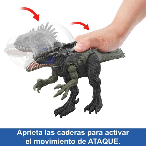 Jurassic World Dinosaurio Juguete Dryptosaurus Rugido Bsddn