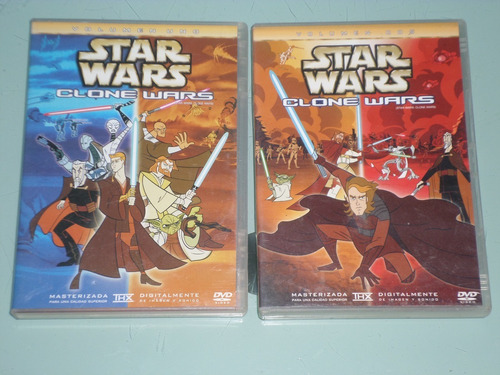 Star Wars-guerras Clonicas Serie-importada De España-2 Dvd's