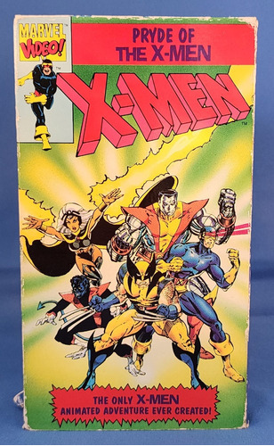 Pryde Of The X-men Película En Vhs Marvel Video