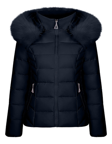 Chaqueta De Algodón De Invierno W Para Mujer Con Capucha, Ci