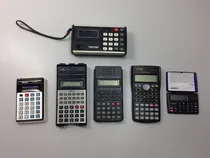 Comprar Lote 6 Calculadoras Antigas Casio Dismac Fix Não Funcionam