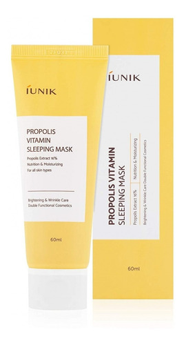 Mascarilla Nocturna Aclarante Propolis Iunik Corea