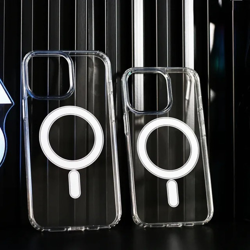 Imagen 10 de 10 de Case Funda Clear Magsafe iPhone 14, Pro, Max Set Protector