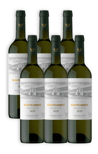 Montchenot Vino Chenin Blanc X6u 750ml Bodegas López Mendoza