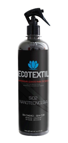 Impermeabilizante De Tecido Ecotextil 500ml Easytech Nanotec