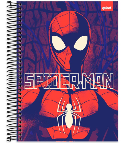 Caderno Universitário 10x1 160 Folhas Spider-man
