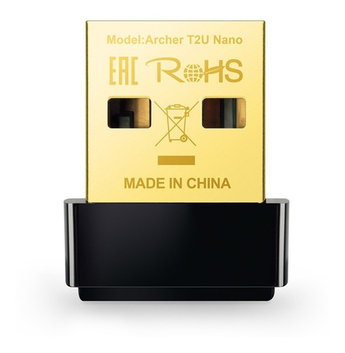Imagen 3 de 5 de Adaptador Tp Link Usb Doble Banda Ac600 Archer T2u Nano