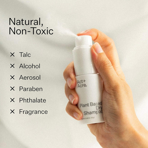 Act + Acre Shampoo Seco Volumizador De Ácido Fúlvico À Base