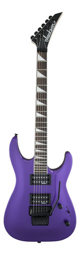 Guitarra eléctrica Jackson JS Series JS32 DKA dinky de álamo pavo purple brillante con diapasón de amaranto