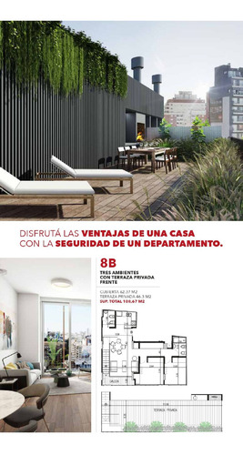Imagen 13 de 15 de Venta Duplex 2amb+atico Esq Thames Y Paraguay