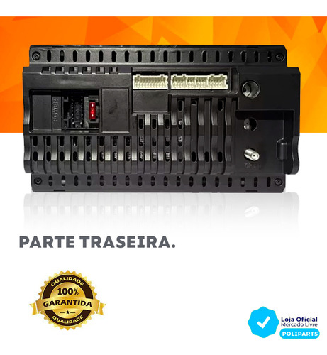 Kit Multimidia Android Hilux 2005 A 2011 Moldura + Câmera Ré