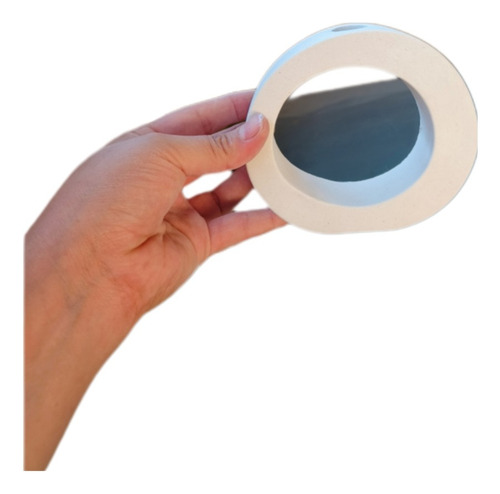 Florero De Yeso Para Pintar Moderno 5 Piezas Blanco Lisa