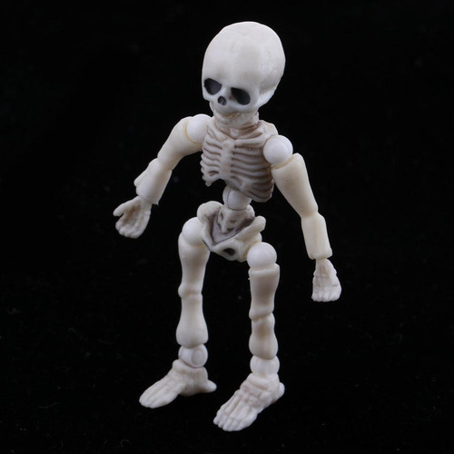 De Acción De Muñeca Esquelética En Miniatura De 5,4 Cm,