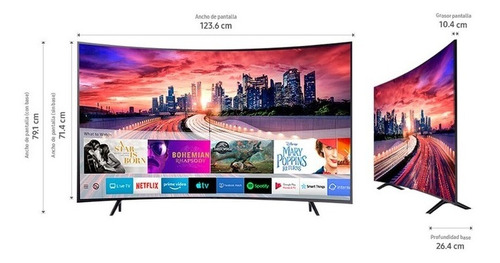 Tv Curvo 55  138cm Samsung 55tu8300 4k Uhd Smart Tv