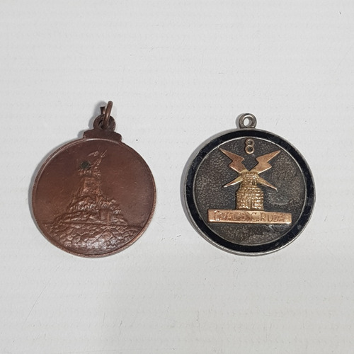Antiguas Medallas Militares Mendoza Lote X 2 Mag 61694