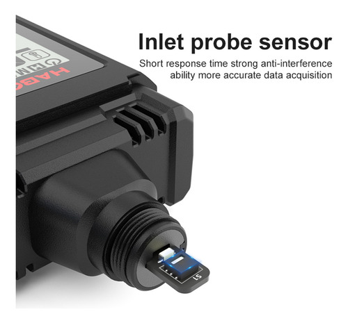 H Detector De Termómetro Higrotermógrafo Modo De Retención