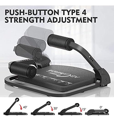 22 In 1 Foldable Ab Crunch Machine Automatic Rebound Ab...