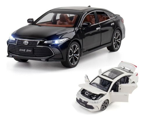 Toyota Avalon 1/24 Miniatura Metal Coche Con Luces Y Sonido