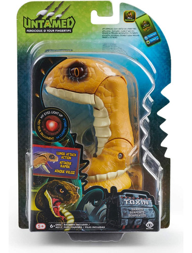 Muñeco Animatrónico Wowwee - Serpiente Interactiva - Toxin 