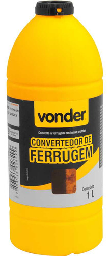 Convertedor De Ferrugem 1 Litro Vonder Protege E Revitaliza