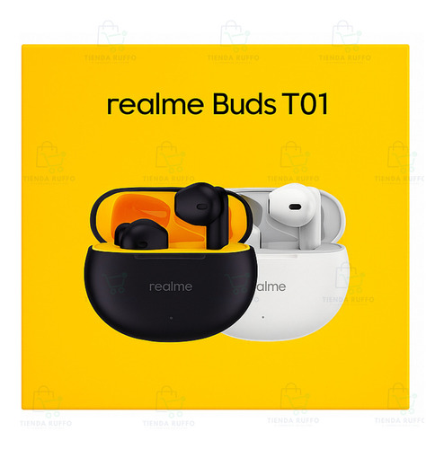 Auriculares Bluetooth Realme Buds T01 negros