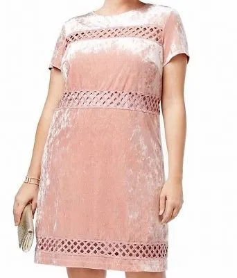 Sangria Nuevo Rosa Para Mujer Tamaño 14w Más Terciopelo