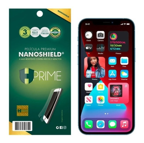 Película Premium Hprime Apple iPhone 12 / 12 Pro Nanoshield