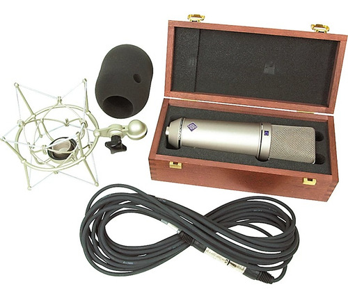 Neumann U 87 Ai Shockmount Set Z Microphone With Box 