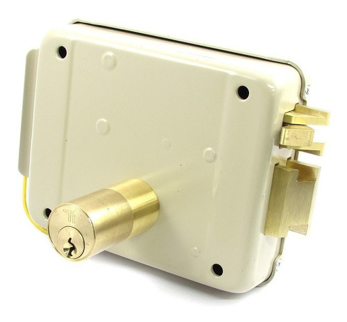 Cerradura Eléctrica Sobreponer Derecha X86b Con Botón Tesa
